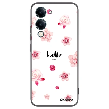 Picasee silikónový čierny obal pre Vivo Y29s 5G - Hello there