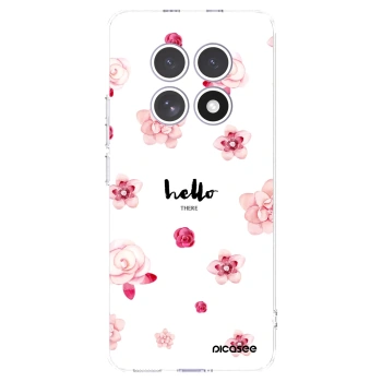Picasee silikónový prehľadný obal pre Xiaomi Redmi Note 15 - Hello there