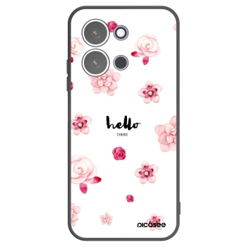Picasee silikónový čierny obal pre Xiaomi Redmi 15C 5G - Hello there