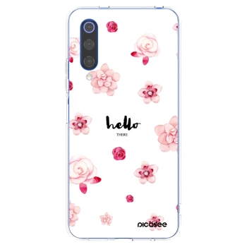 Picasee silikónový prehľadný obal pre Xiaomi Mi 9 SE - Hello there