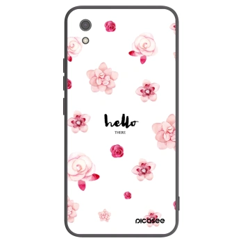 Picasee silikónový čierny obal pre Xiaomi Redmi 7A - Hello there