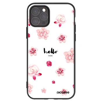 Picasee silikónový čierny obal pre Apple iPhone 11 Pro - Hello there