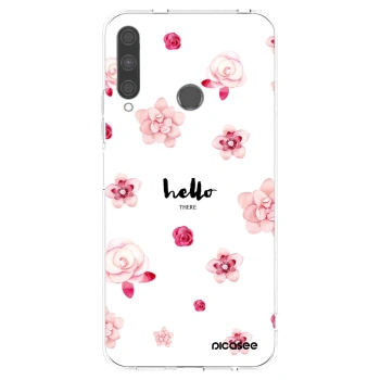 Picasee silikónový prehľadný obal pre Huawei P40 Lite E - Hello there