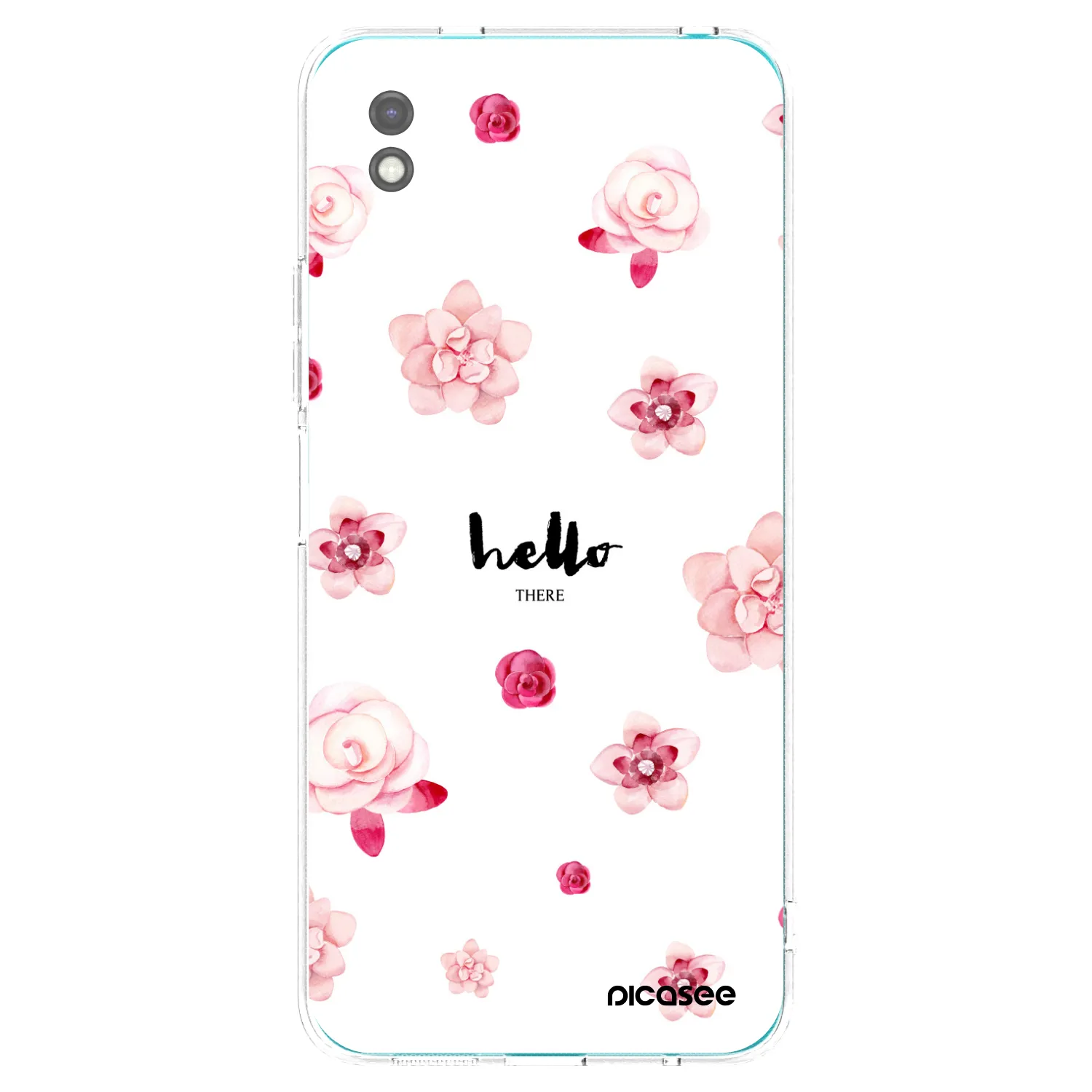Picasee silikónový čierny obal pre Xiaomi Redmi 9A - Hello there