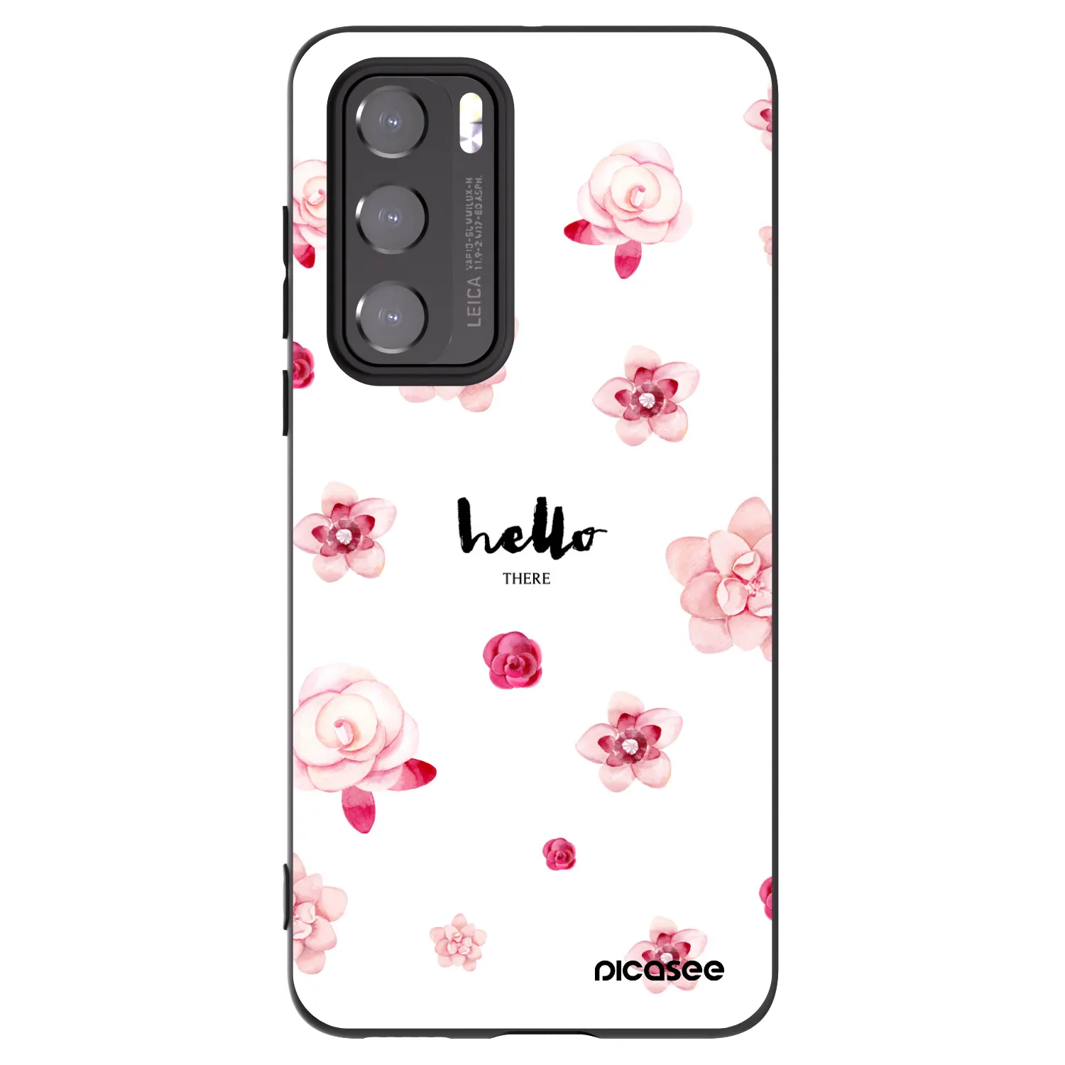 Picasee silikónový čierny obal pre Huawei P40 - Hello there