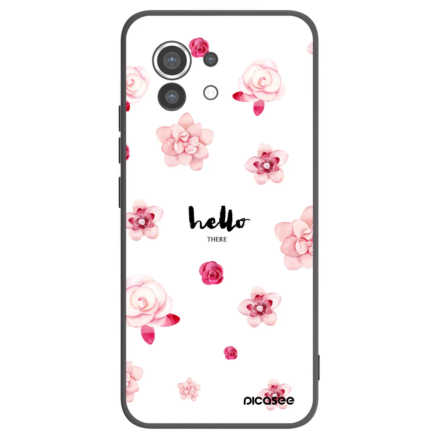 Picasee silikónový čierny obal pre Xiaomi Mi 11 - Hello there
