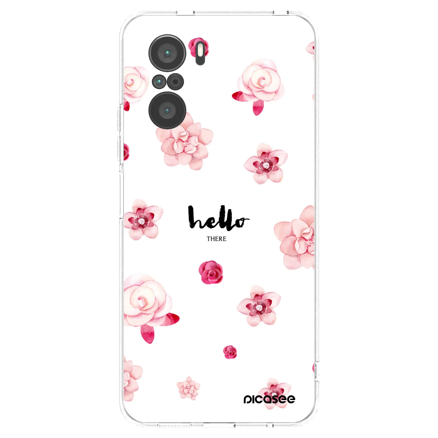 Picasee silikónový prehľadný obal pre Xiaomi Poco F3 - Hello there
