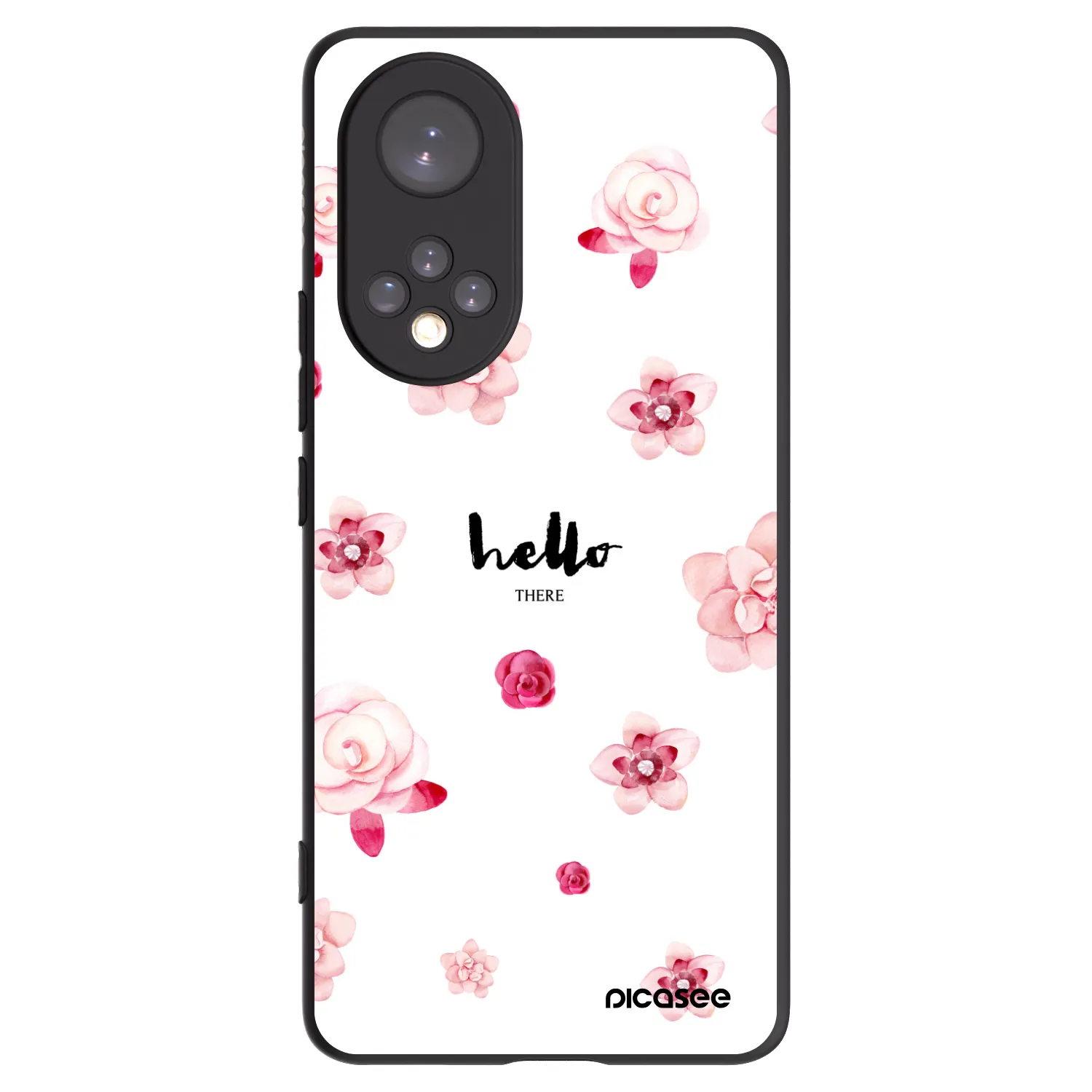Picasee silikónový čierny obal pre Huawei Nova 9 - Hello there