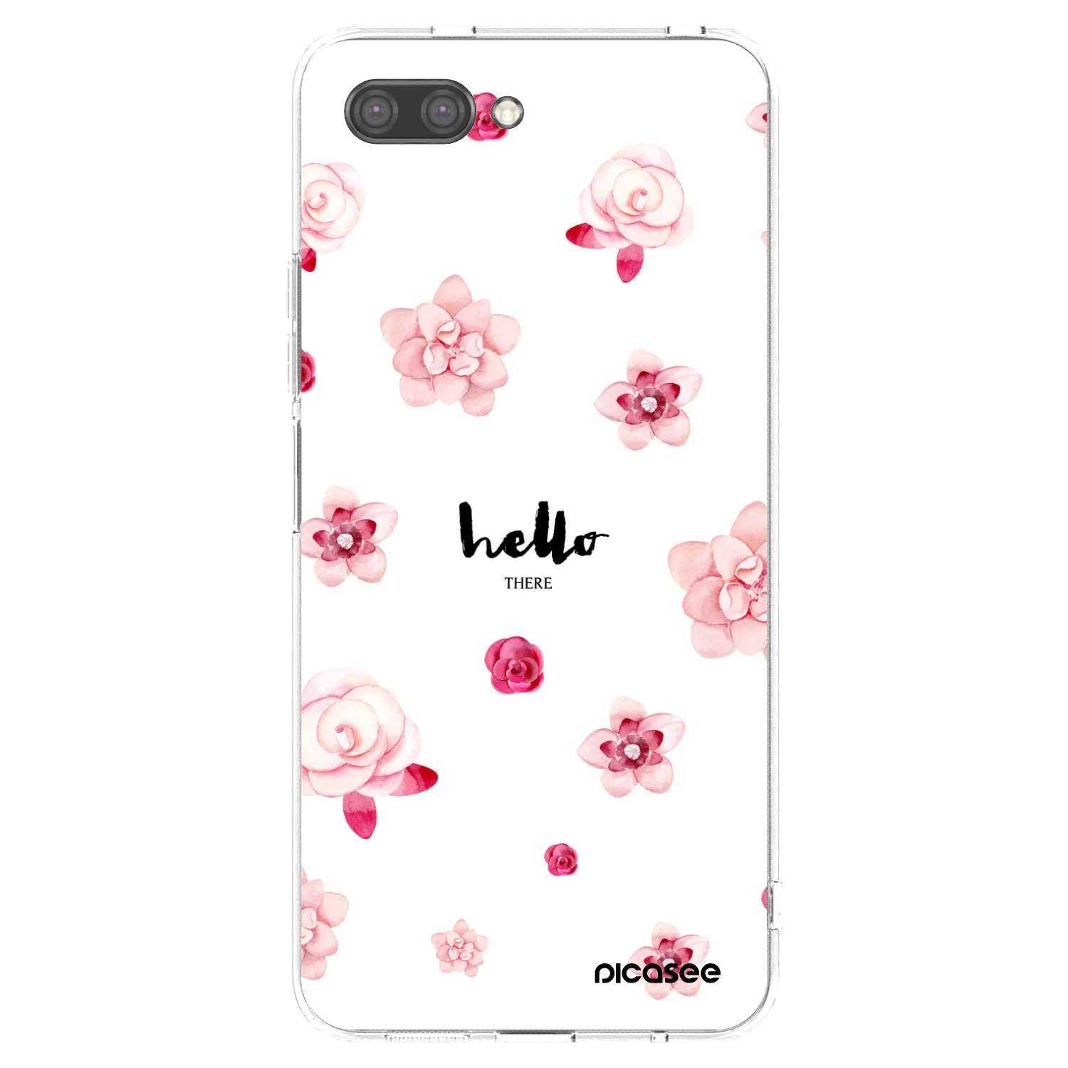 Picasee silikónový prehľadný obal pre Honor 10 - Hello there
