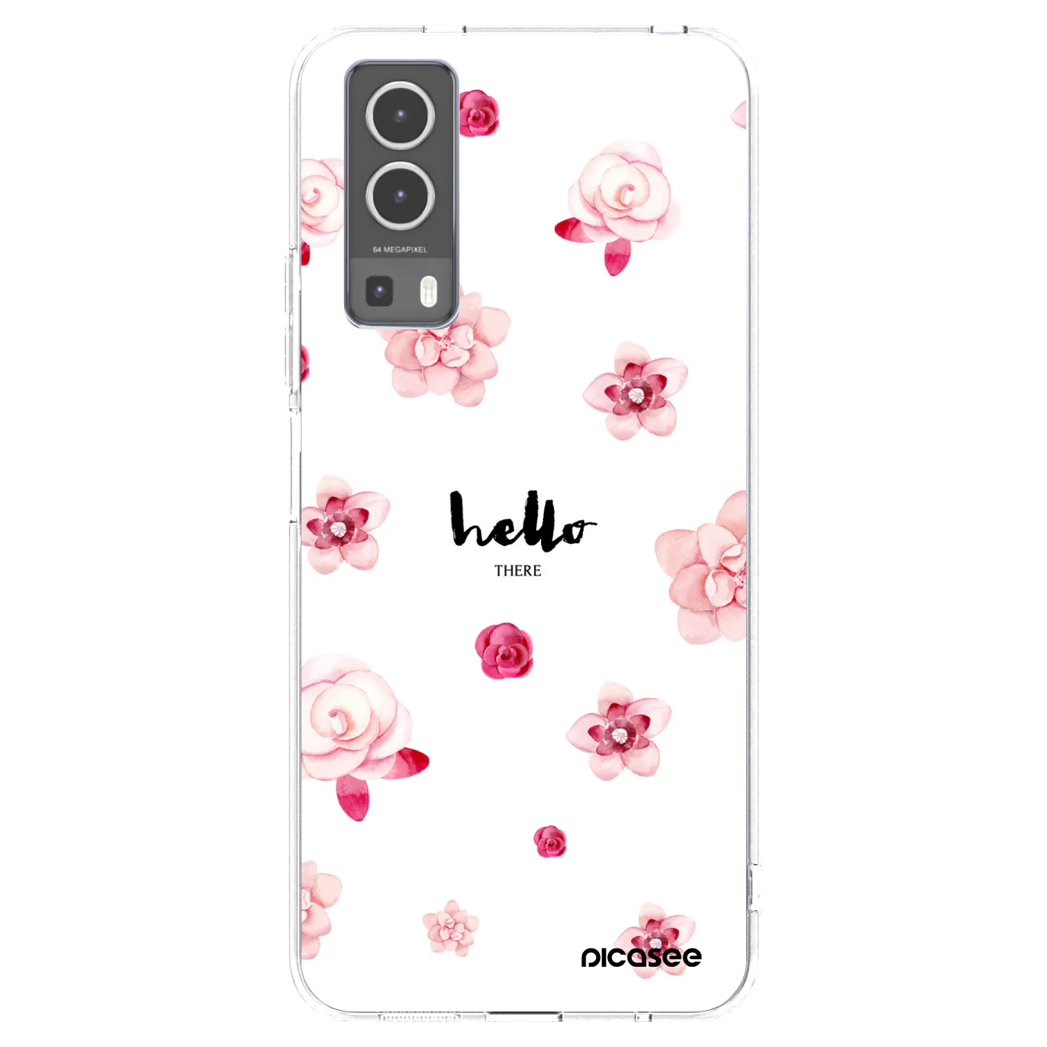 Picasee silikónový prehľadný obal pre Vivo Y72 5G - Hello there