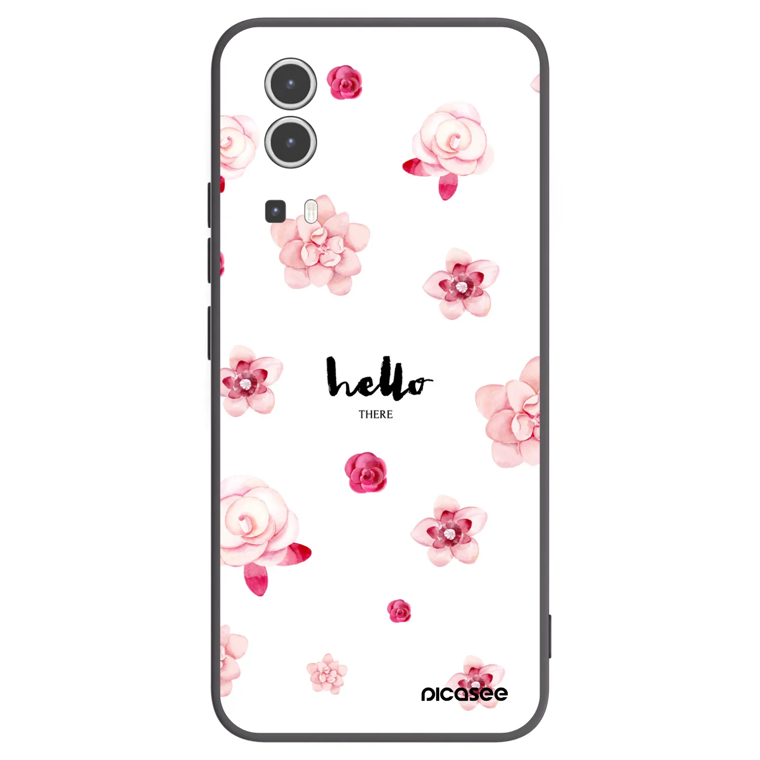 Picasee silikónový čierny obal pre Vivo Y72 5G - Hello there