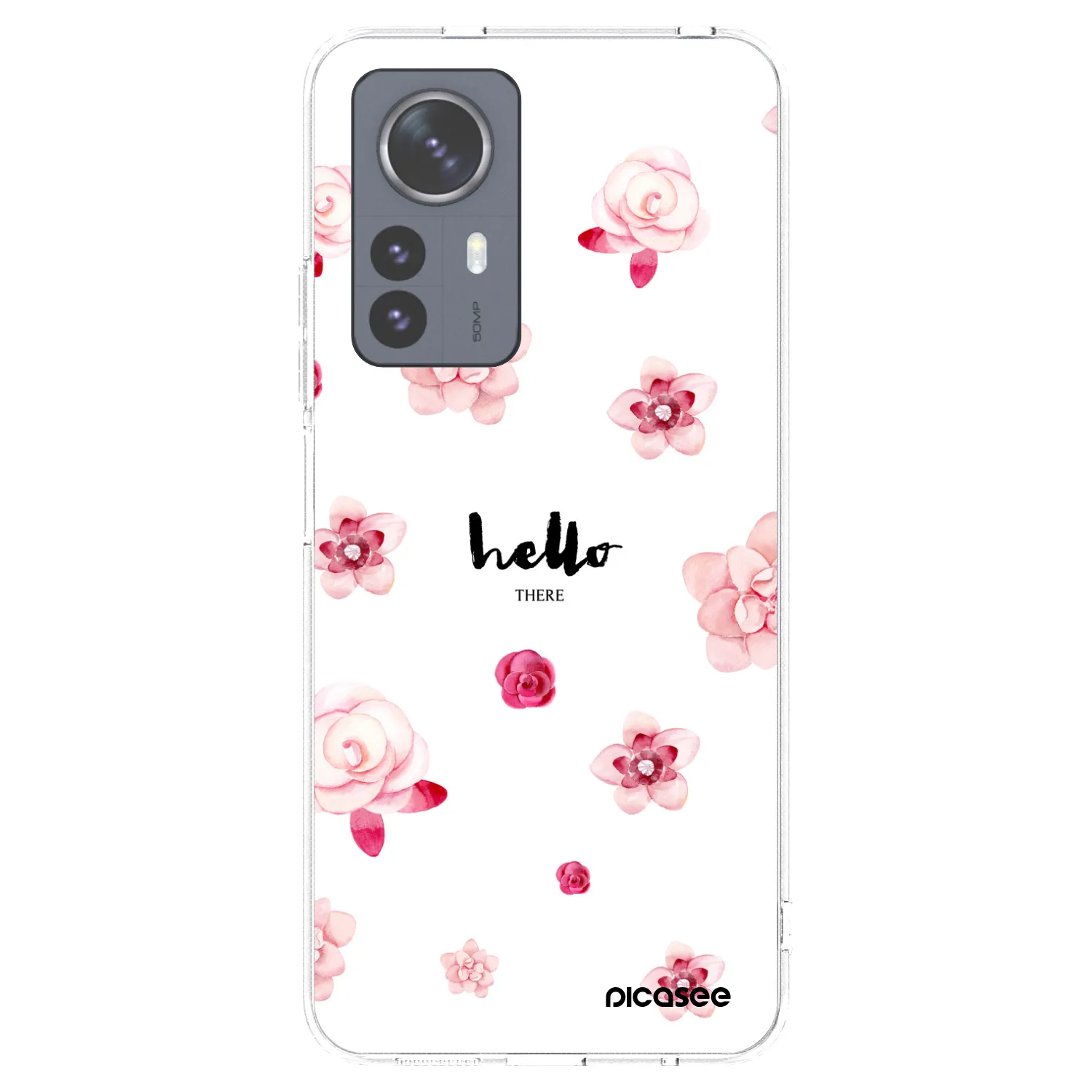 Picasee silikónový prehľadný obal pre Xiaomi 12 Pro - Hello there