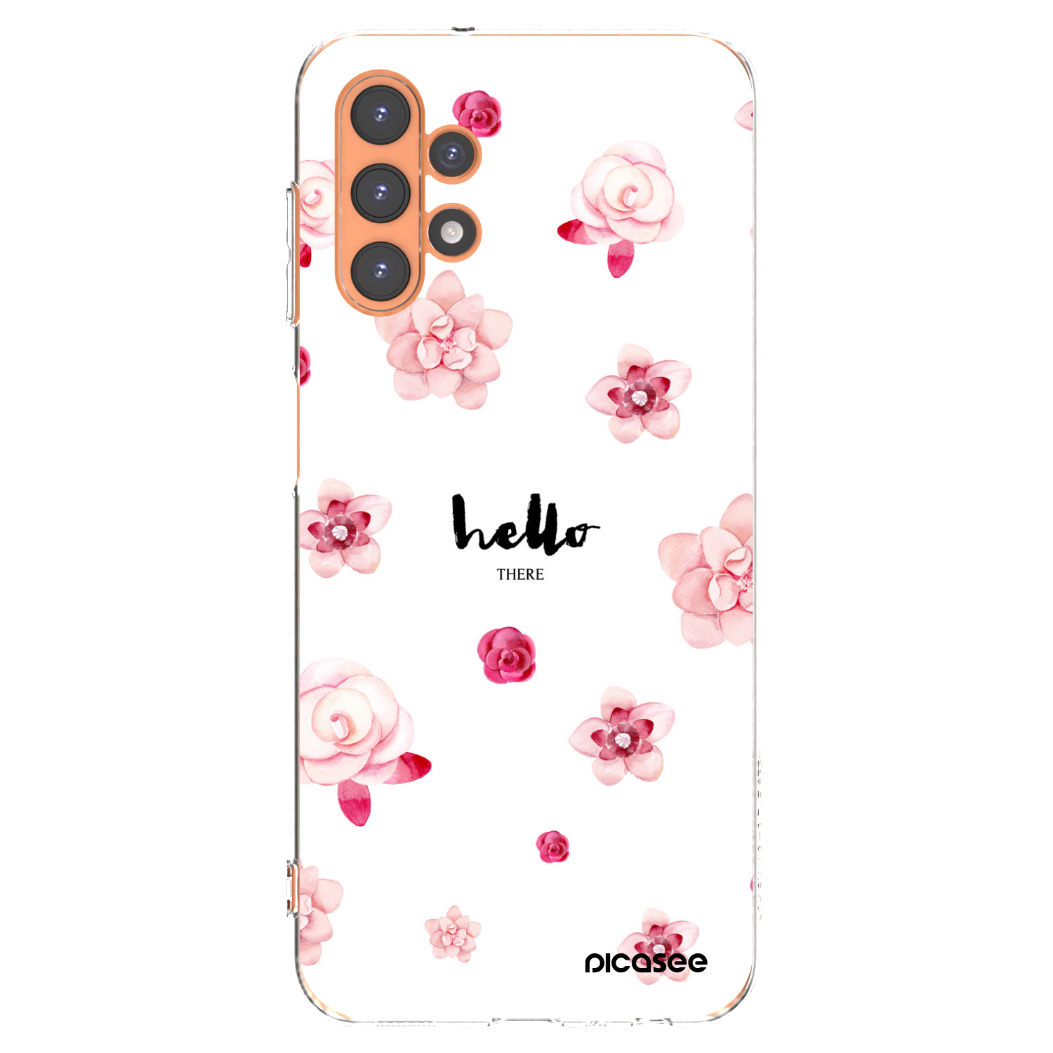 Picasee silikónový prehľadný obal pre Samsung Galaxy A13 4G A135 - Hello there