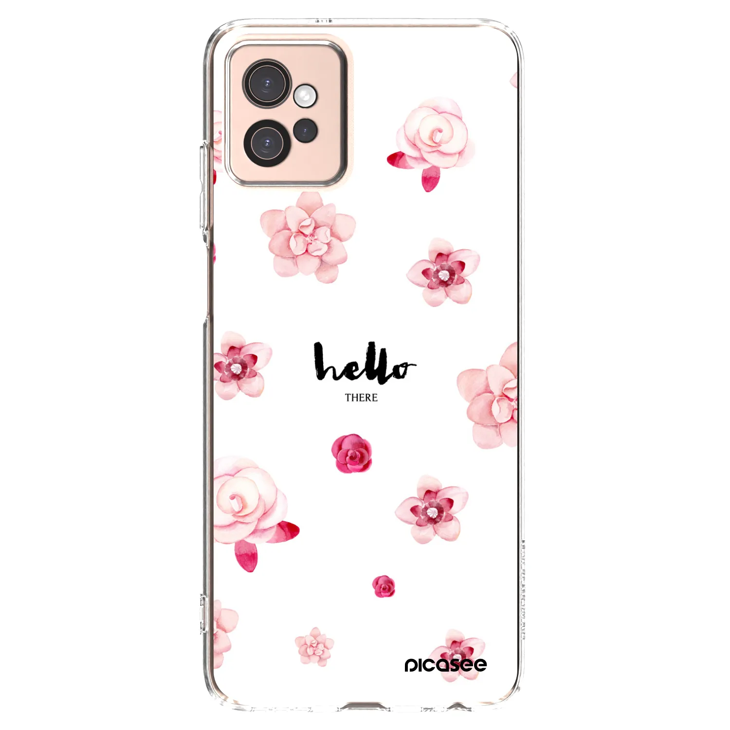 Picasee silikónový prehľadný obal pre Motorola Moto G32 - Hello there