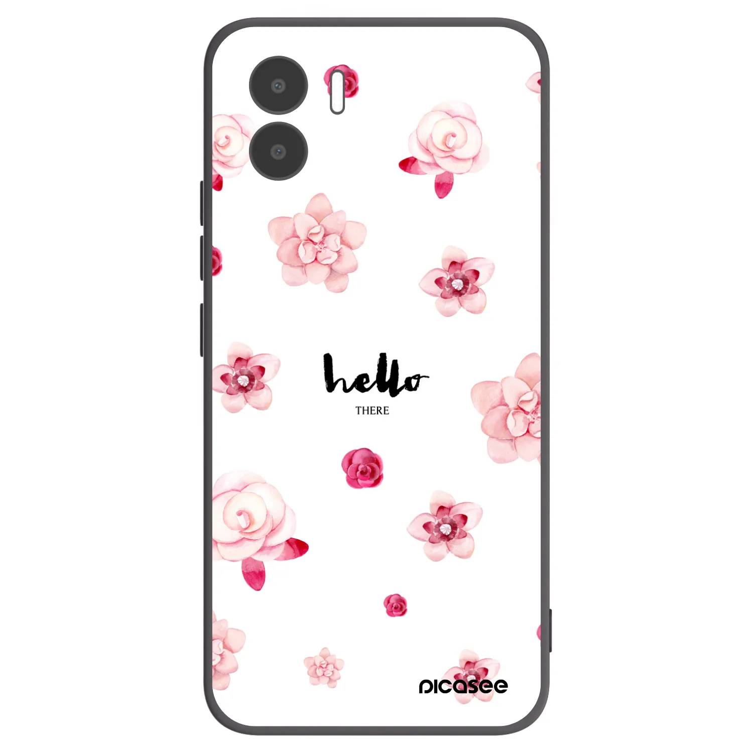 Picasee silikónový čierny obal pre Xiaomi Redmi A1 - Hello there