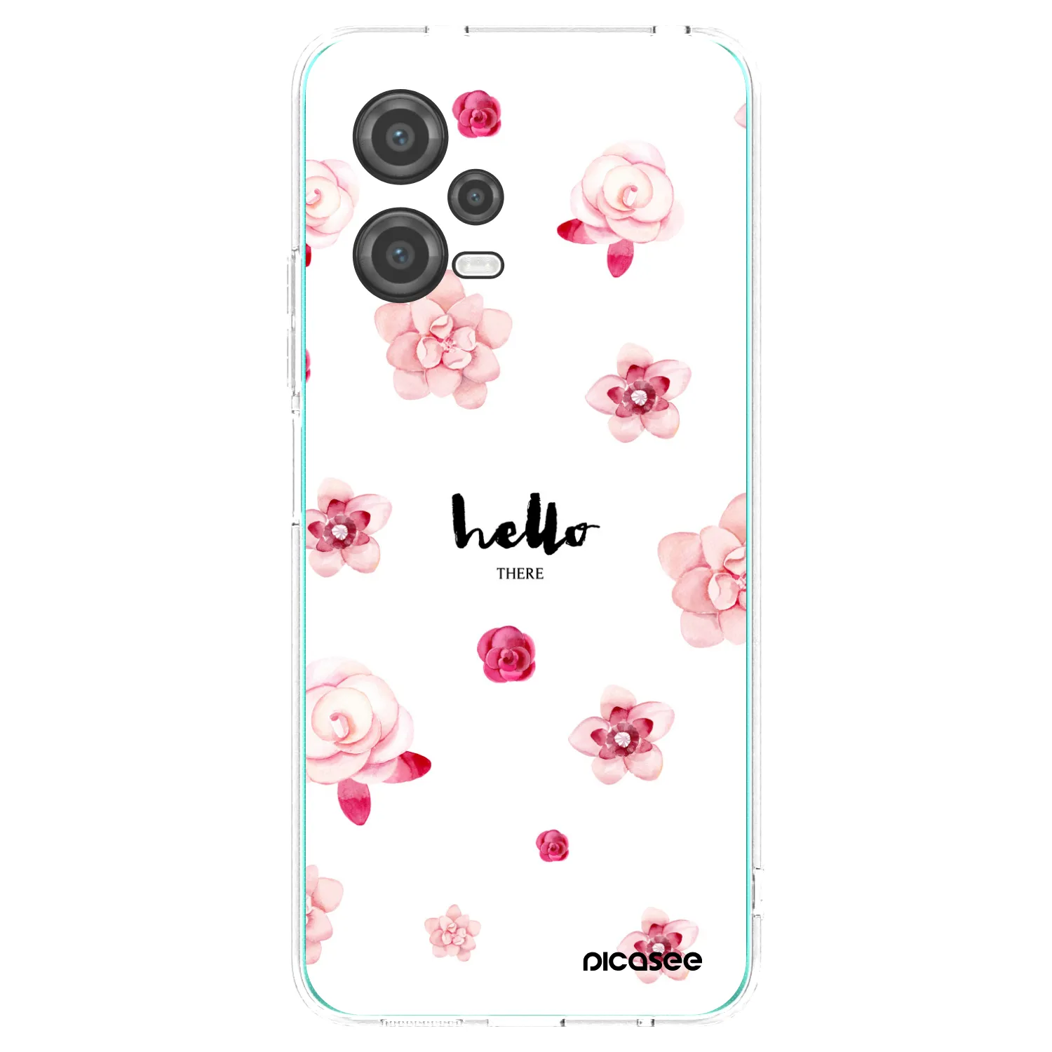 Picasee silikónový prehľadný obal pre Xiaomi Poco X5 - Hello there