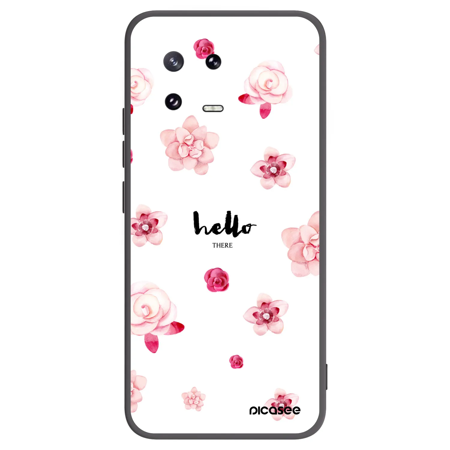Picasee silikónový čierny obal pre Xiaomi 13 Pro - Hello there