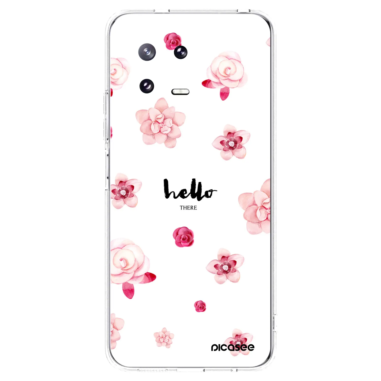 Picasee silikónový prehľadný obal pre Xiaomi 13 Pro - Hello there