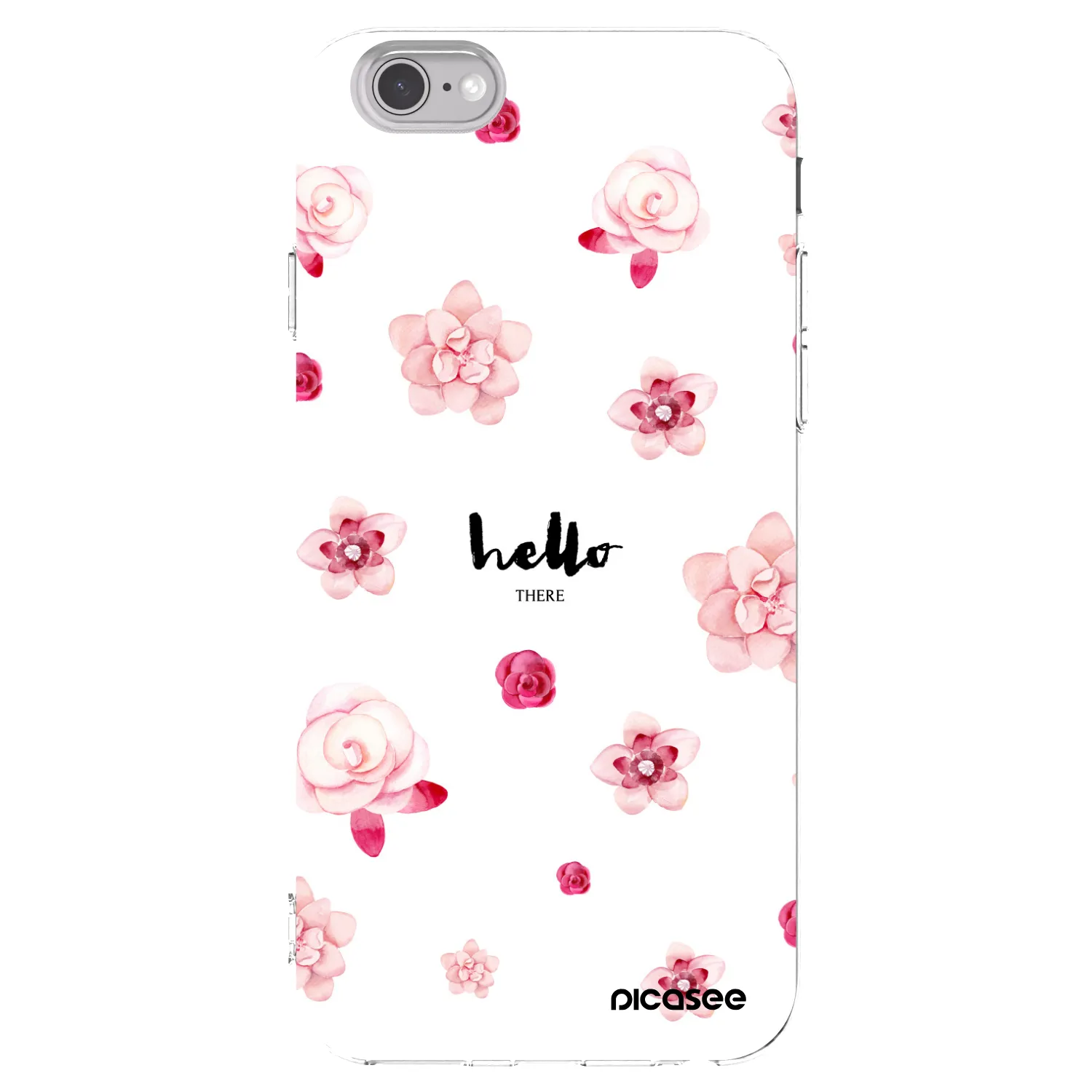 Picasee silikónový prehľadný obal pre Apple iPhone 6/6S - Hello there