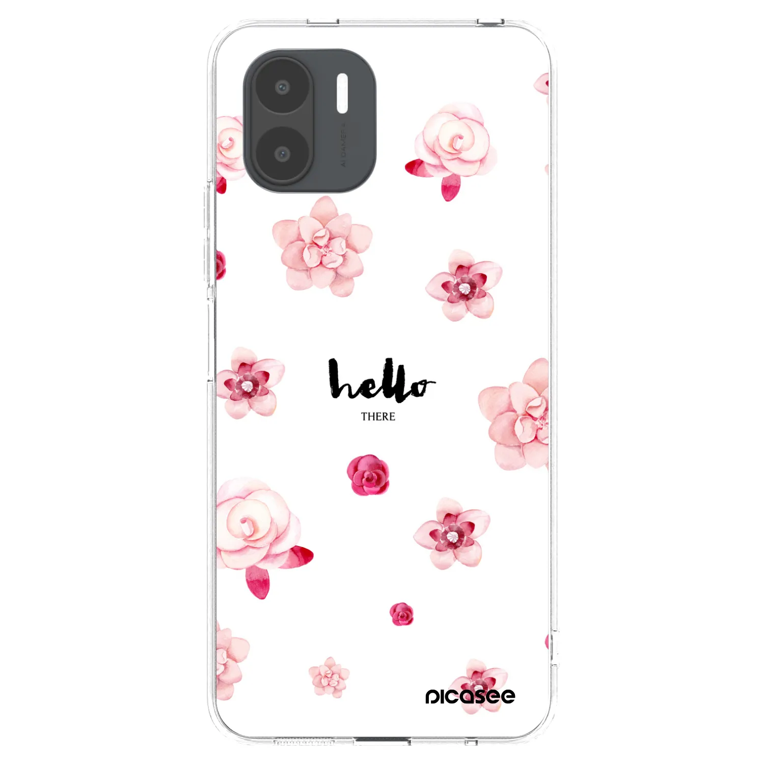 Picasee silikónový prehľadný obal pre Xiaomi Redmi A2 - Hello there