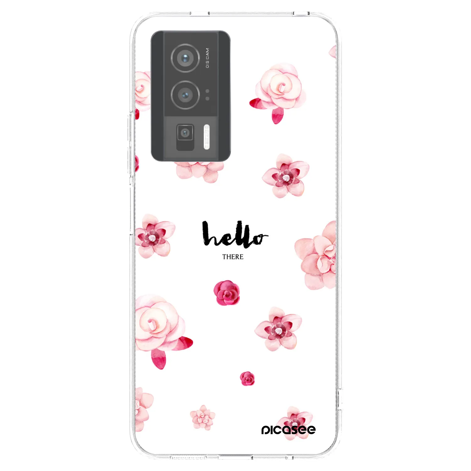 Picasee silikónový prehľadný obal pre Xiaomi Poco F5 Pro 5G - Hello there