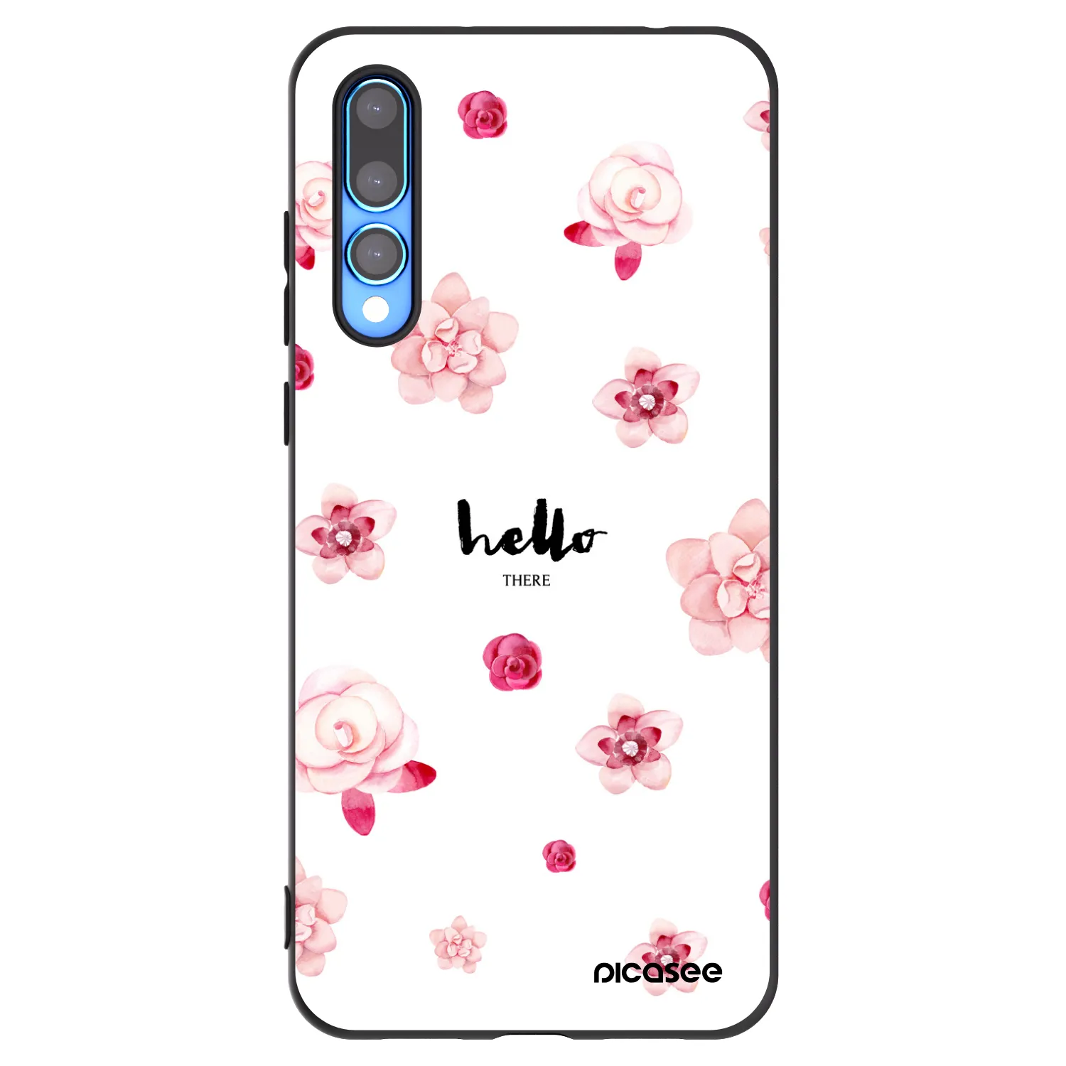 Picasee silikónový čierny obal pre Huawei P20 Pro - Hello there