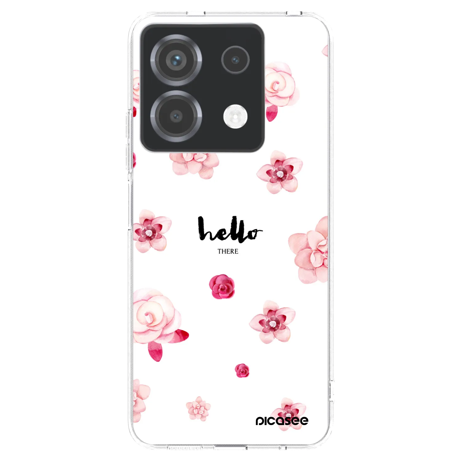 Picasee silikónový prehľadný obal pre Xiaomi Poco X6 - Hello there