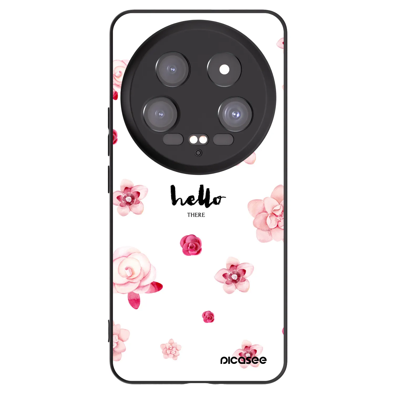 Picasee silikónový čierny obal pre Xiaomi 14 Ultra - Hello there