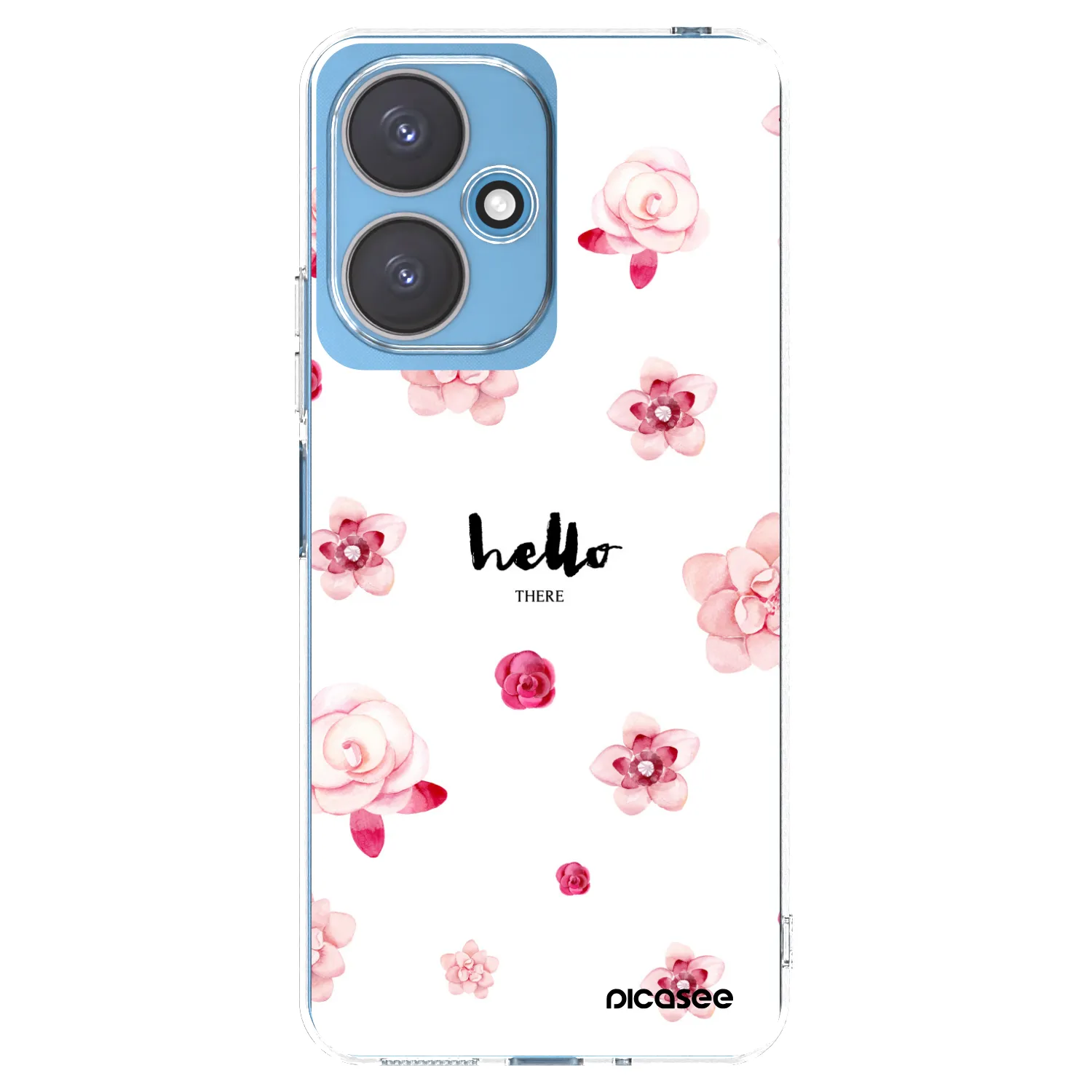 Picasee silikónový prehľadný obal pre Xiaomi Redmi 13C 5G - Hello there