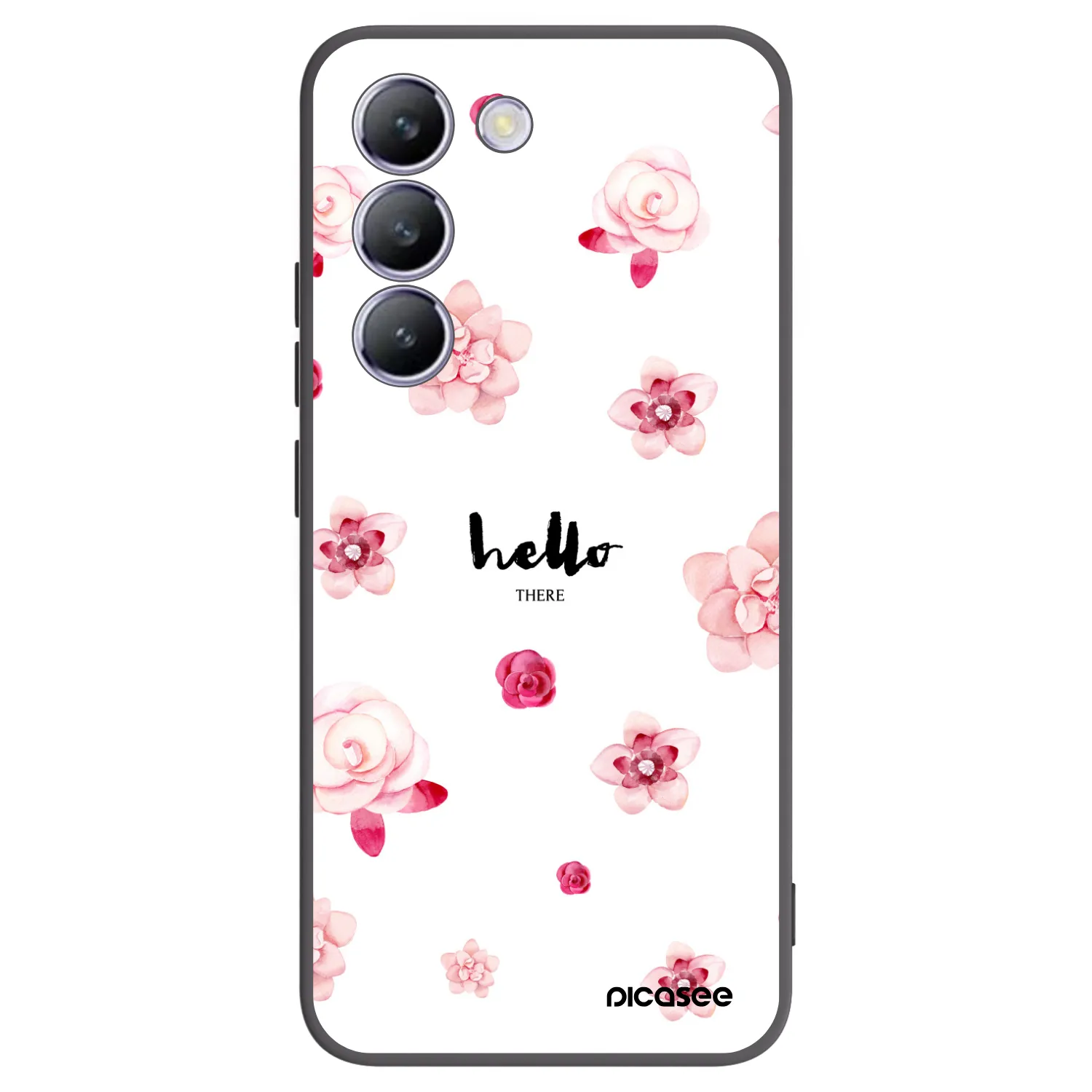 Picasee silikónový čierny obal pre Vivo V40 SE 5G - Hello there