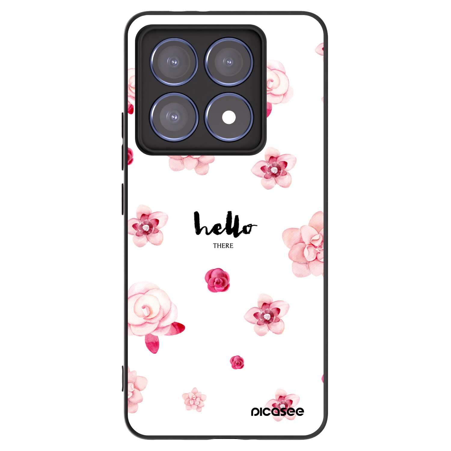 Picasee silikónový čierny obal pre Xiaomi 14T Pro - Hello there