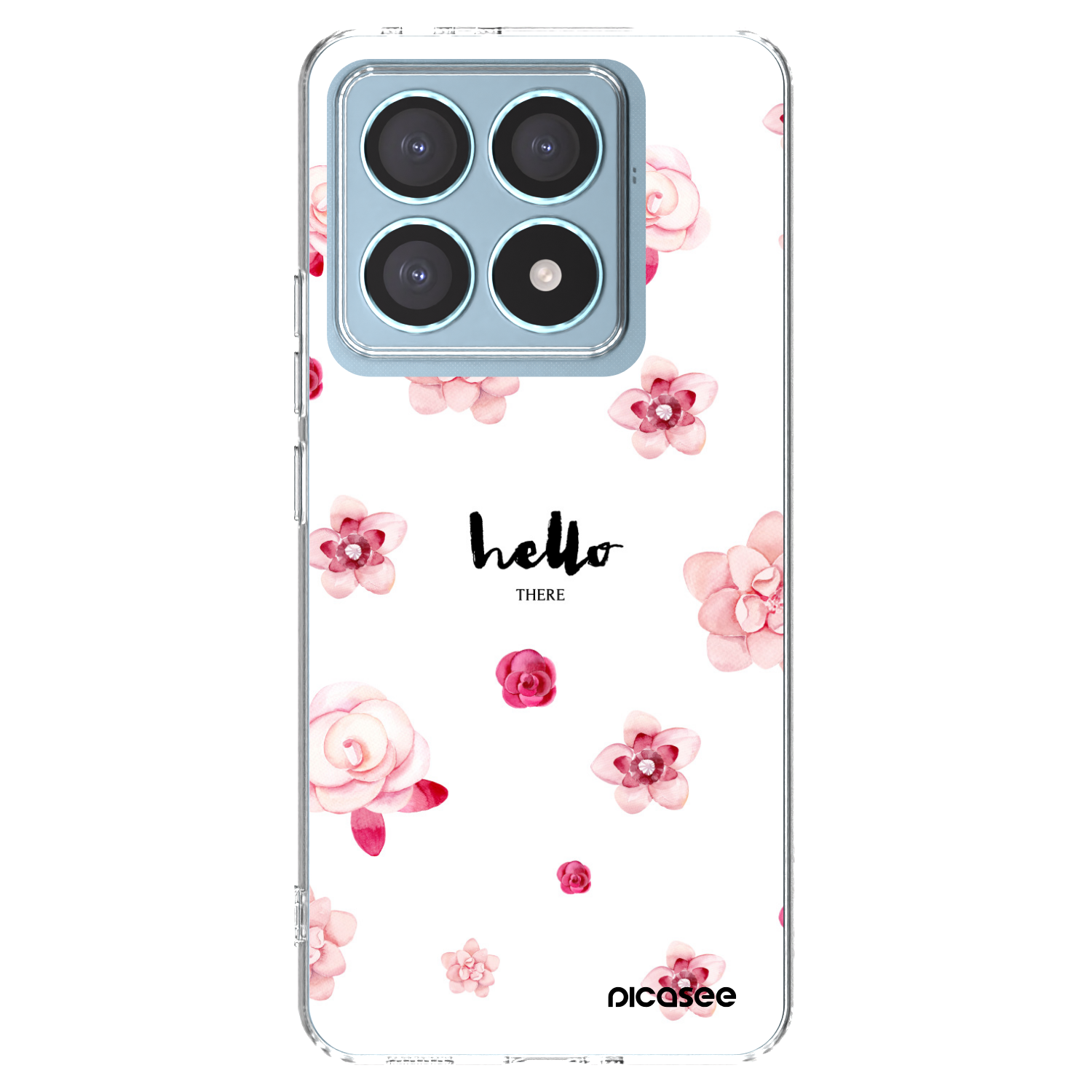Picasee silikónový prehľadný obal pre Xiaomi 14T Pro - Hello there