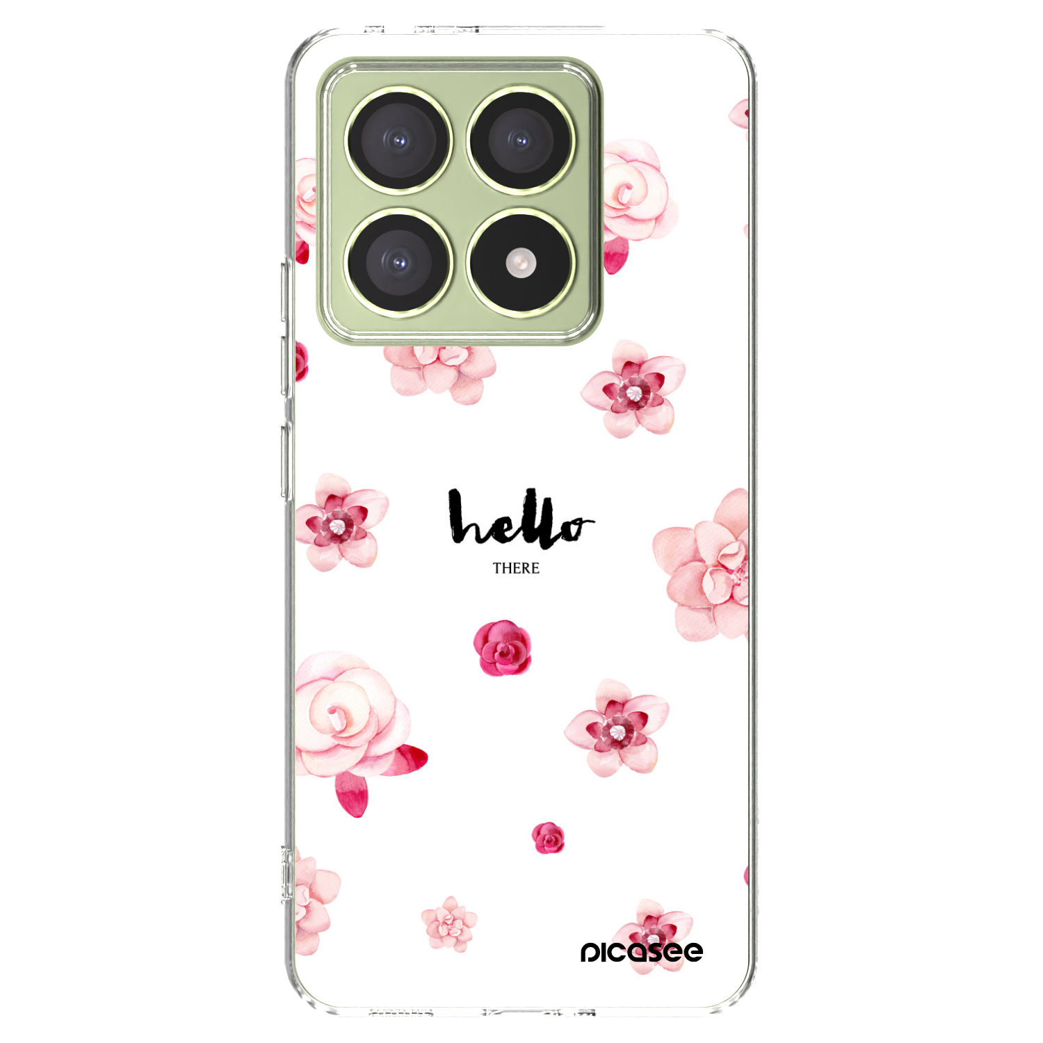 Picasee silikónový prehľadný obal pre Xiaomi 14T - Hello there