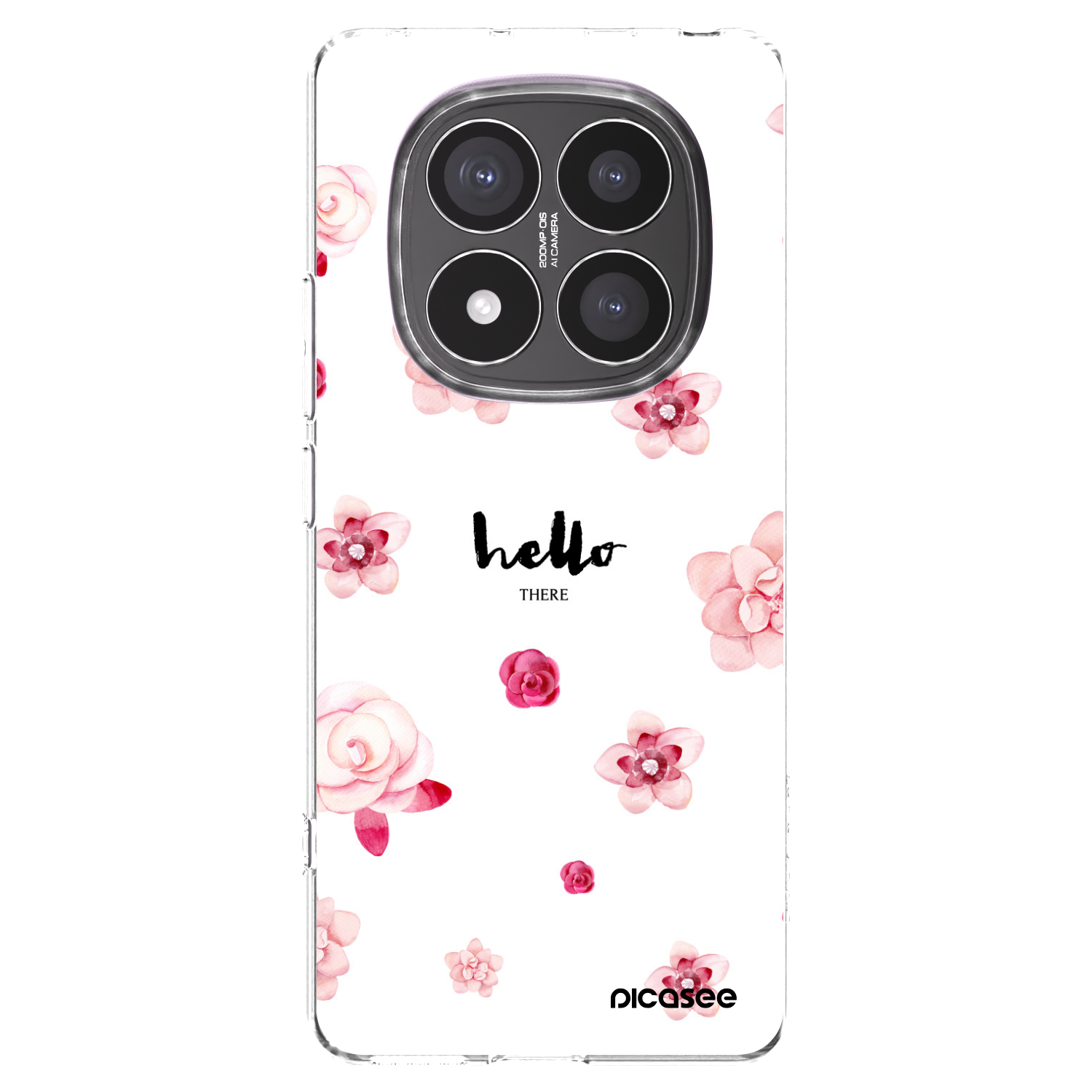 Picasee silikónový prehľadný obal pre Xiaomi Redmi Note 14 Pro+ 5G - Hello there