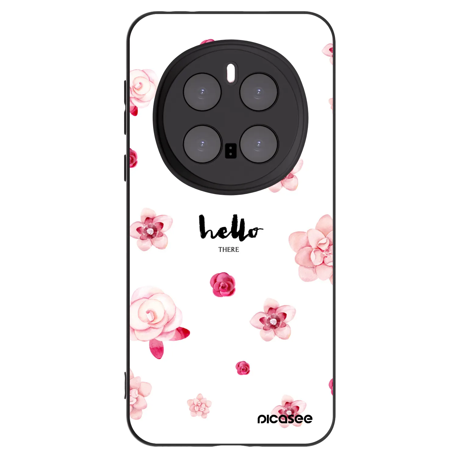Picasee silikónový čierny obal pre Honor Magic7 Pro 5G - Hello there