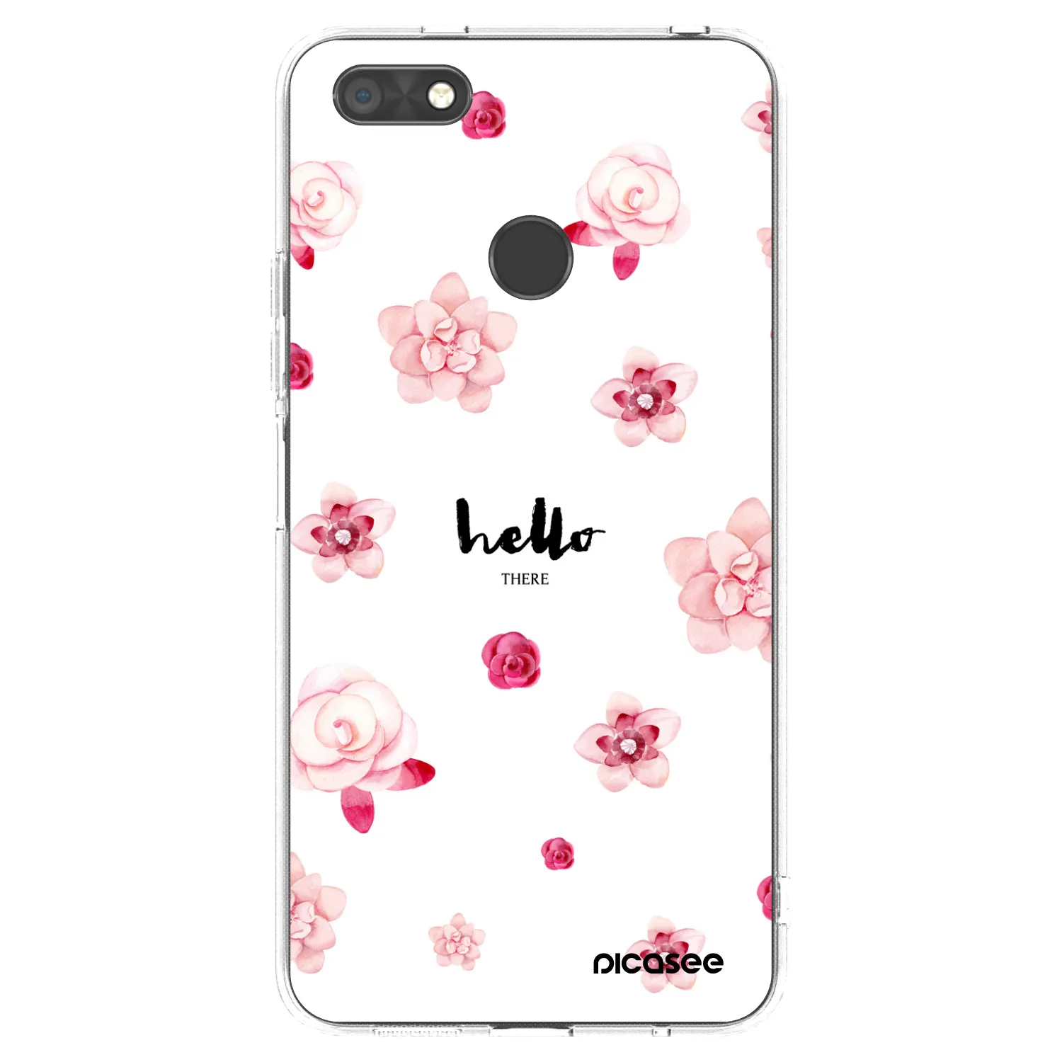 Picasee silikónový prehľadný obal pre Huawei P9 Lite Mini - Hello there