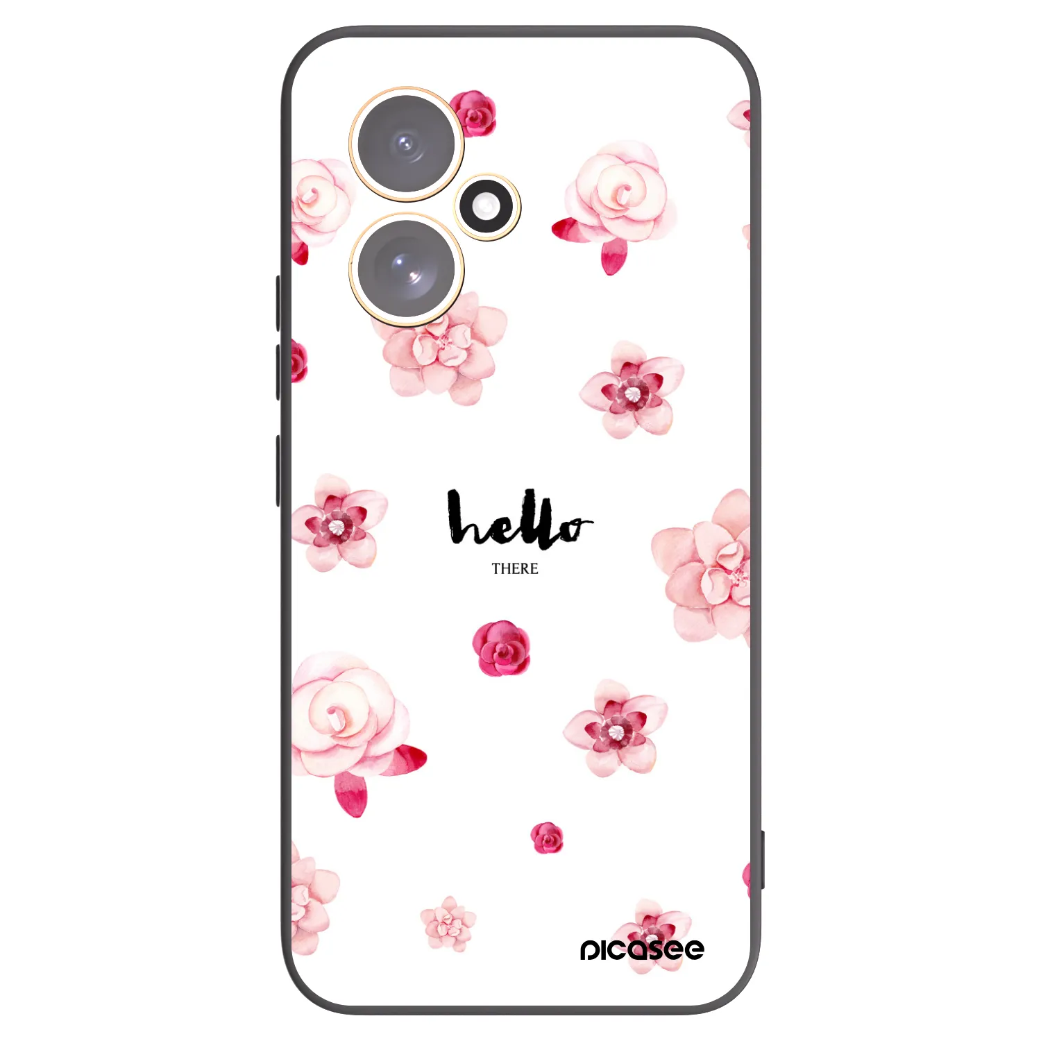 Picasee silikónový čierny obal pre Honor 400 5G - Hello there
