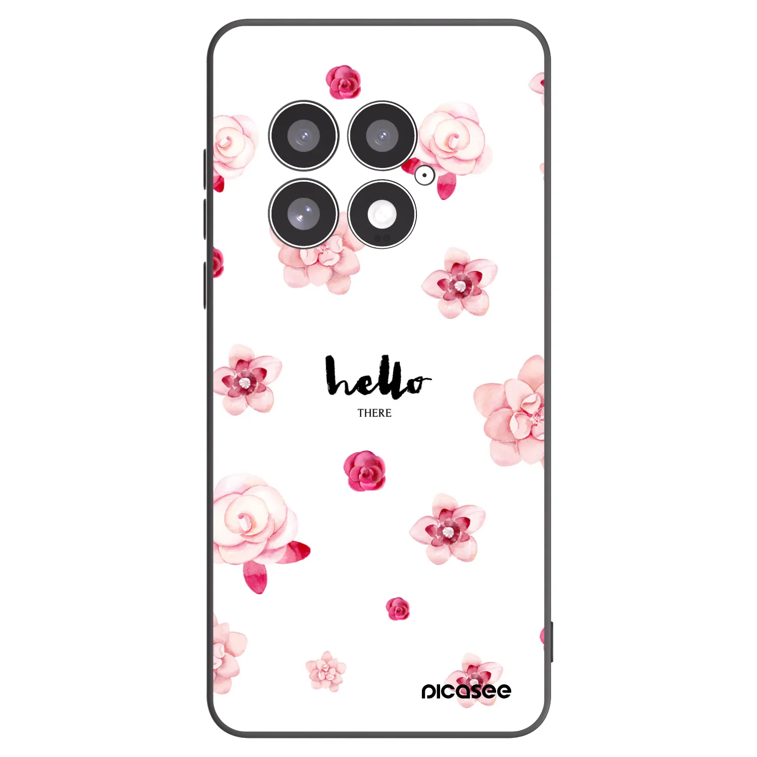 Picasee silikónový čierny obal pre OnePlus 13 5G - Hello there