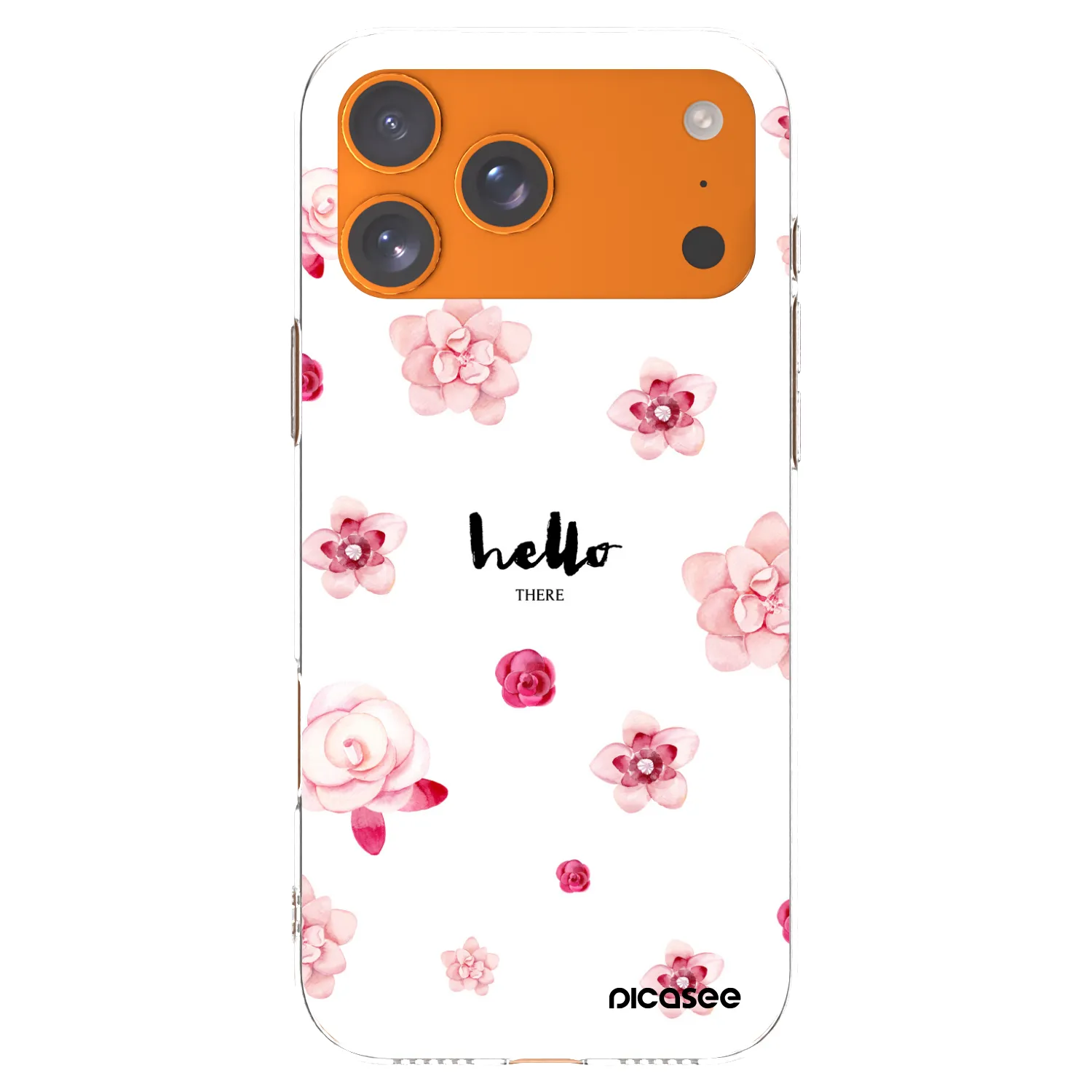 Picasee silikónový prehľadný obal pre Apple iPhone 17 Pro Max - Hello there