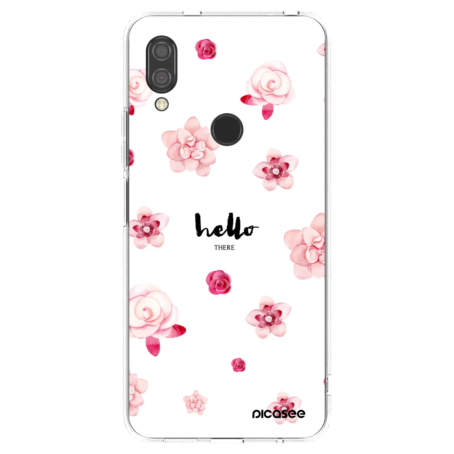 Picasee silikónový prehľadný obal pre Xiaomi Redmi 7 - Hello there