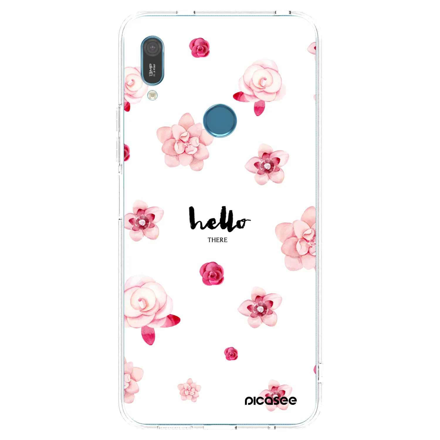 Picasee silikónový prehľadný obal pre Huawei Y6 2019 - Hello there