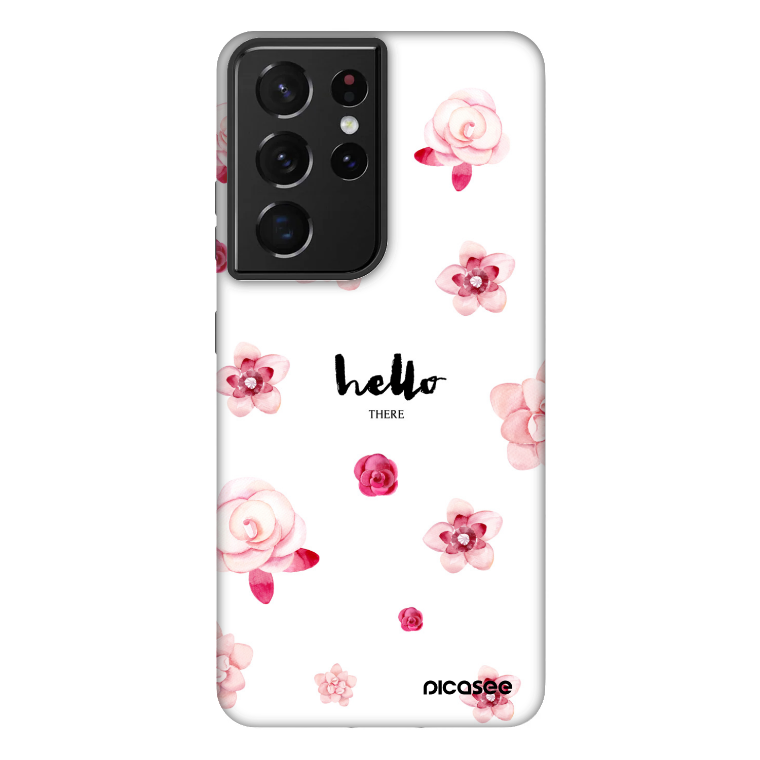 Picasee Fashion Case pre Samsung Galaxy S21 Ultra 5G G998B - Hello there