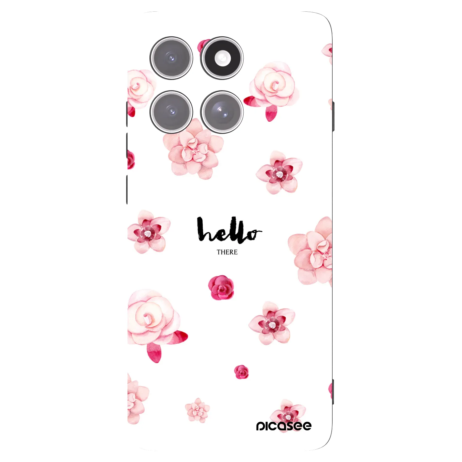 Picasee silikónový čierny obal pre Motorola Edge 60 Pro - Hello there