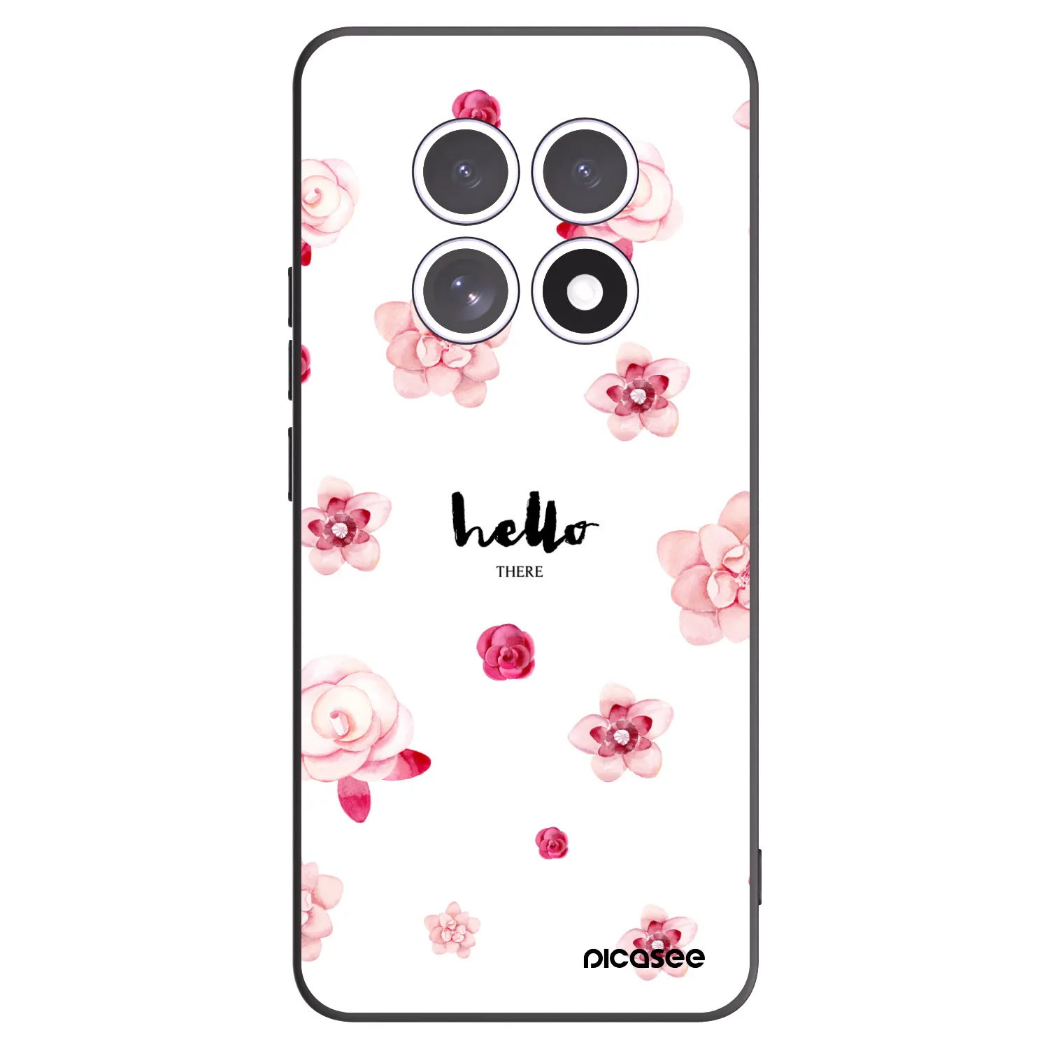 Picasee silikónový čierny obal pre Xiaomi Redmi Note 15 - Hello there