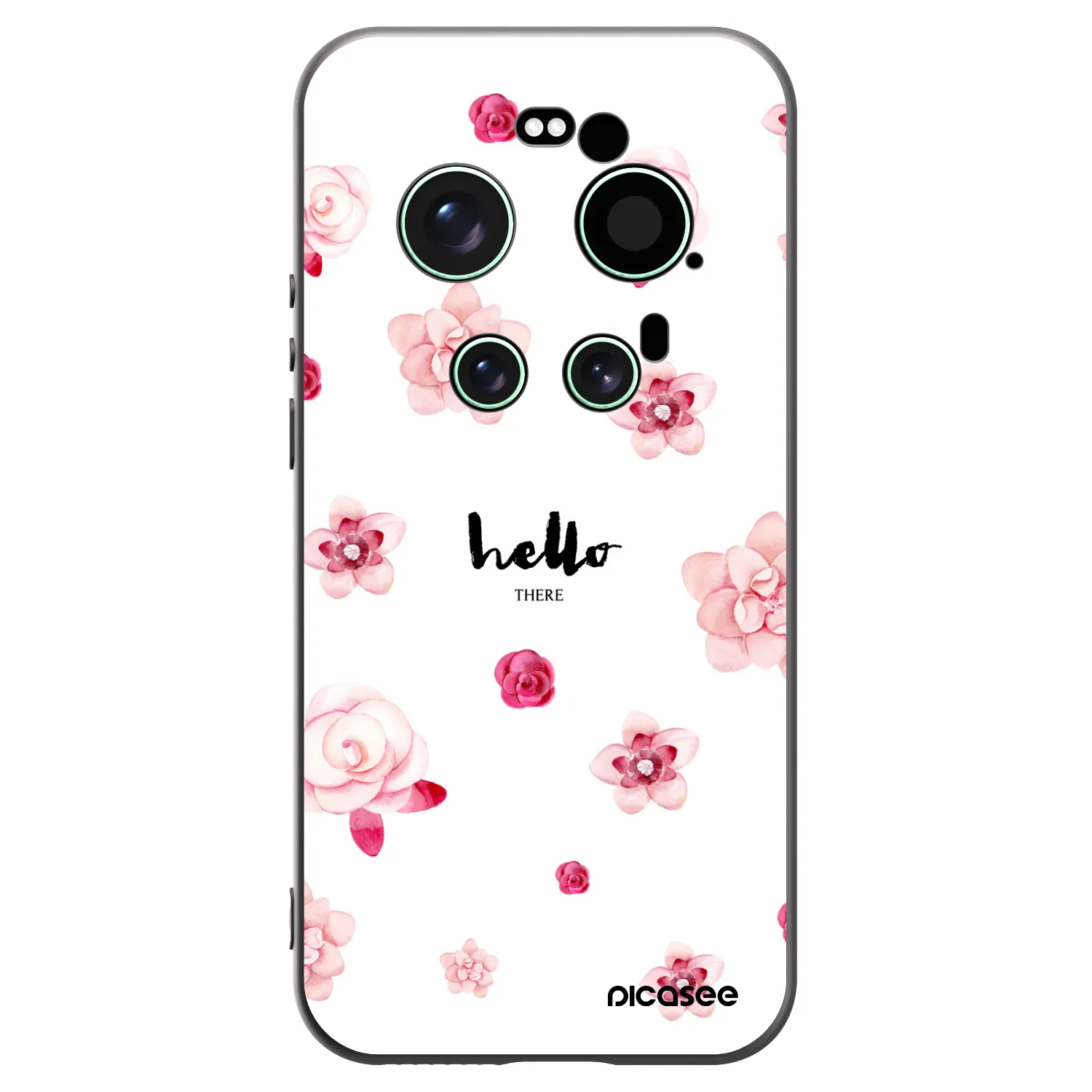 Picasee silikónový čierny obal pre Xiaomi 17 Ultra - Hello there