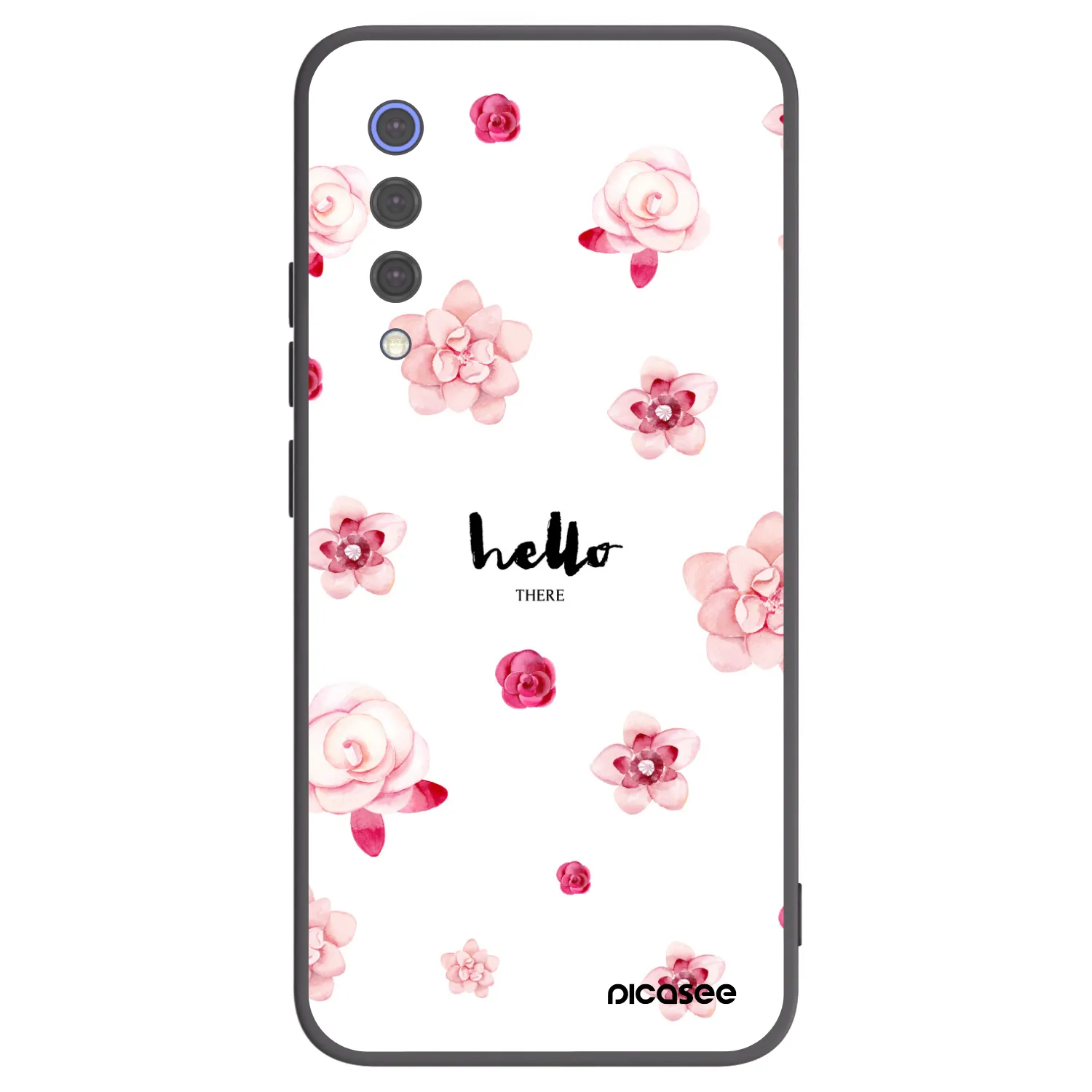 Picasee silikónový čierny obal pre Xiaomi Mi 9 SE - Hello there
