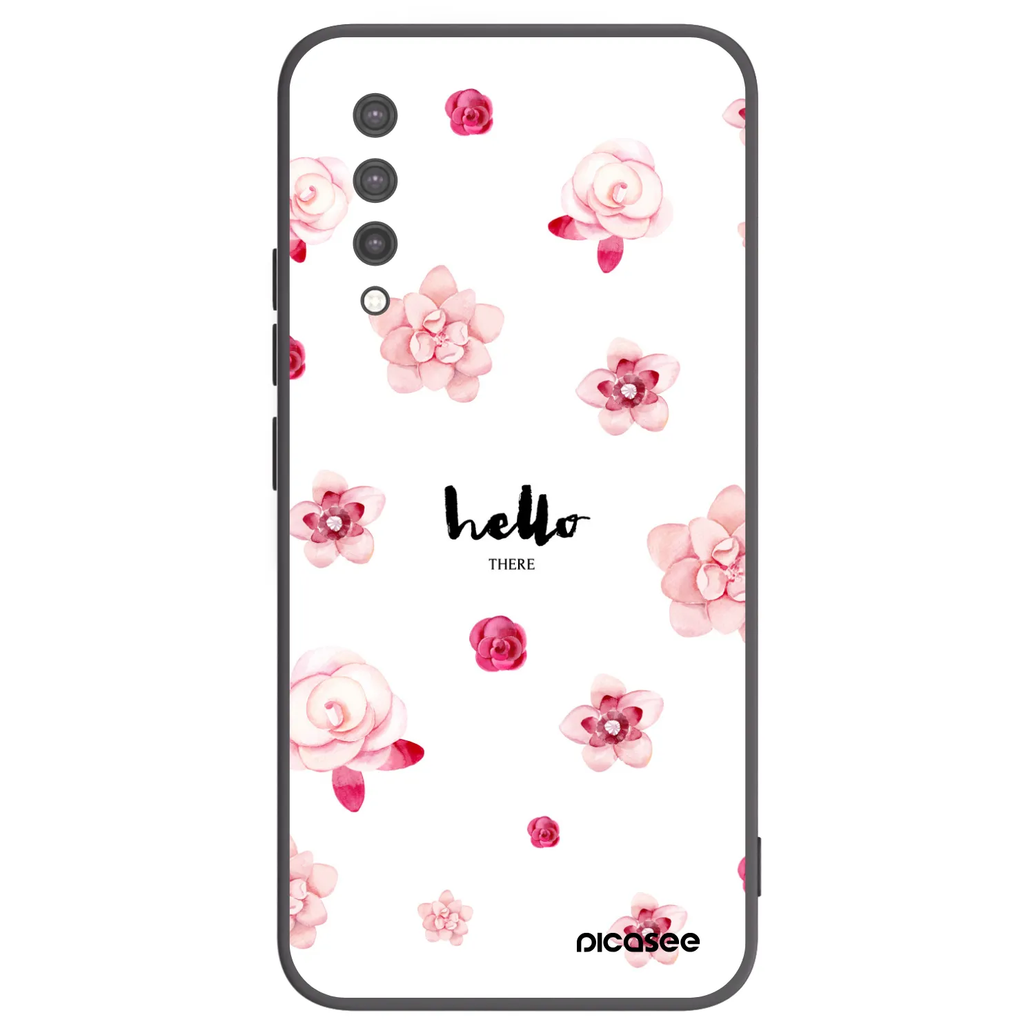 Picasee silikónový čierny obal pre Xiaomi Mi 9 Lite - Hello there