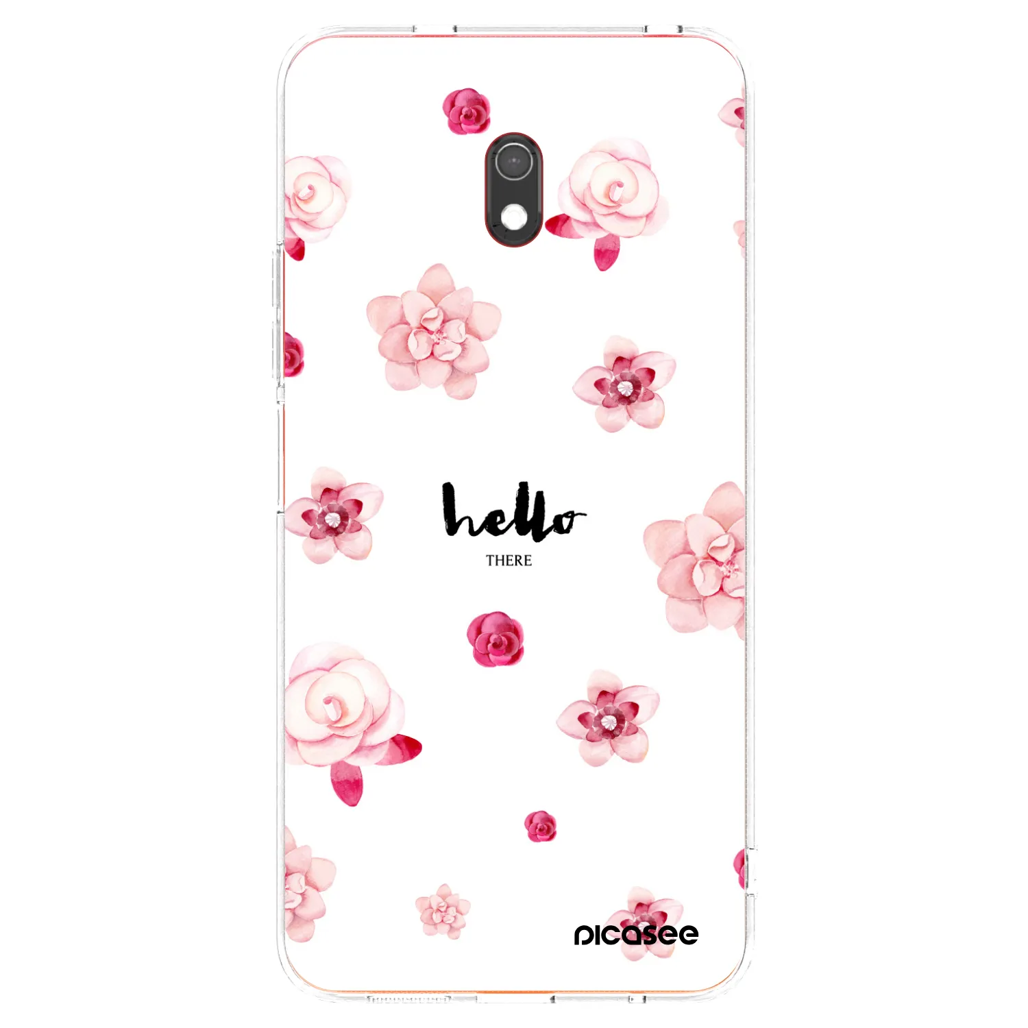 Picasee silikónový prehľadný obal pre Xiaomi Redmi 8A - Hello there