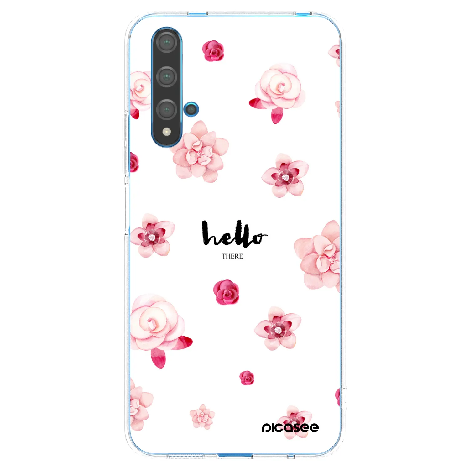 Picasee silikónový prehľadný obal pre Huawei Nova 5T - Hello there