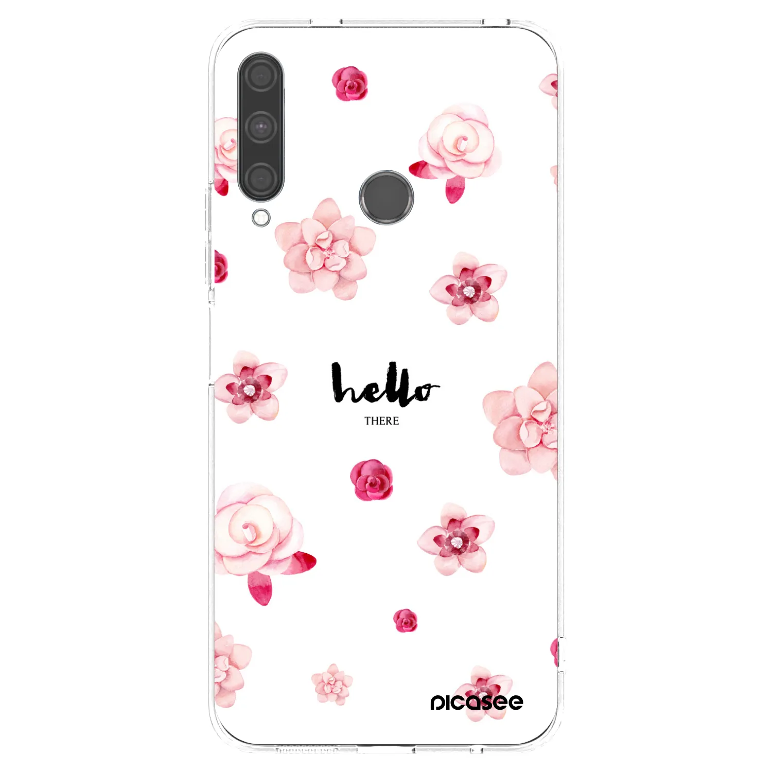 Picasee silikónový prehľadný obal pre Huawei P40 Lite E - Hello there